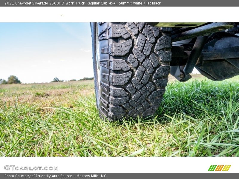 Summit White / Jet Black 2021 Chevrolet Silverado 2500HD Work Truck Regular Cab 4x4