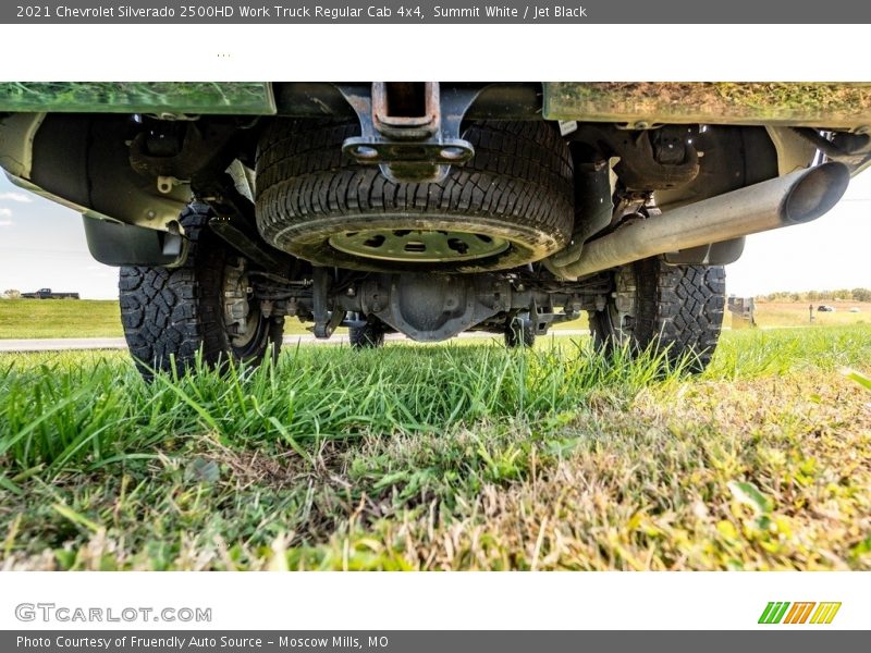 Summit White / Jet Black 2021 Chevrolet Silverado 2500HD Work Truck Regular Cab 4x4