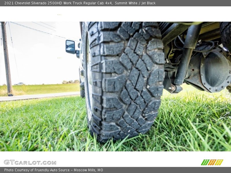 Summit White / Jet Black 2021 Chevrolet Silverado 2500HD Work Truck Regular Cab 4x4