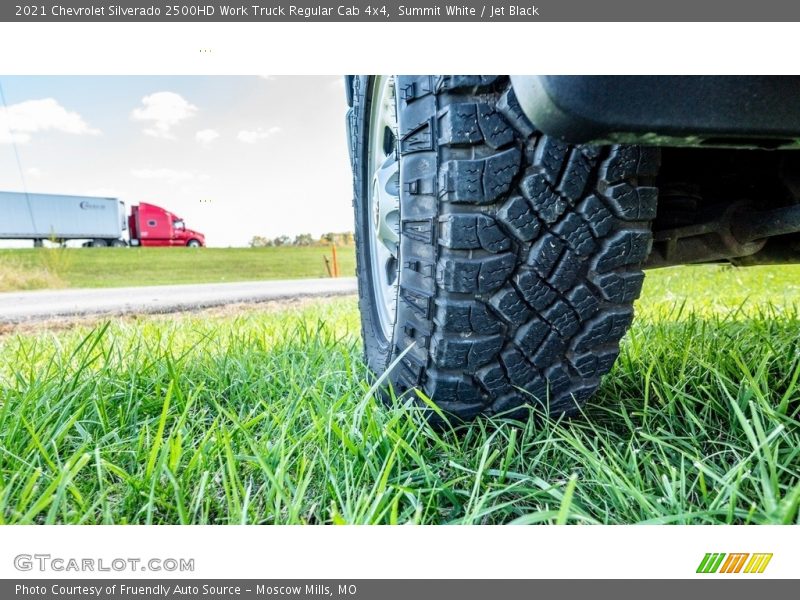 Summit White / Jet Black 2021 Chevrolet Silverado 2500HD Work Truck Regular Cab 4x4