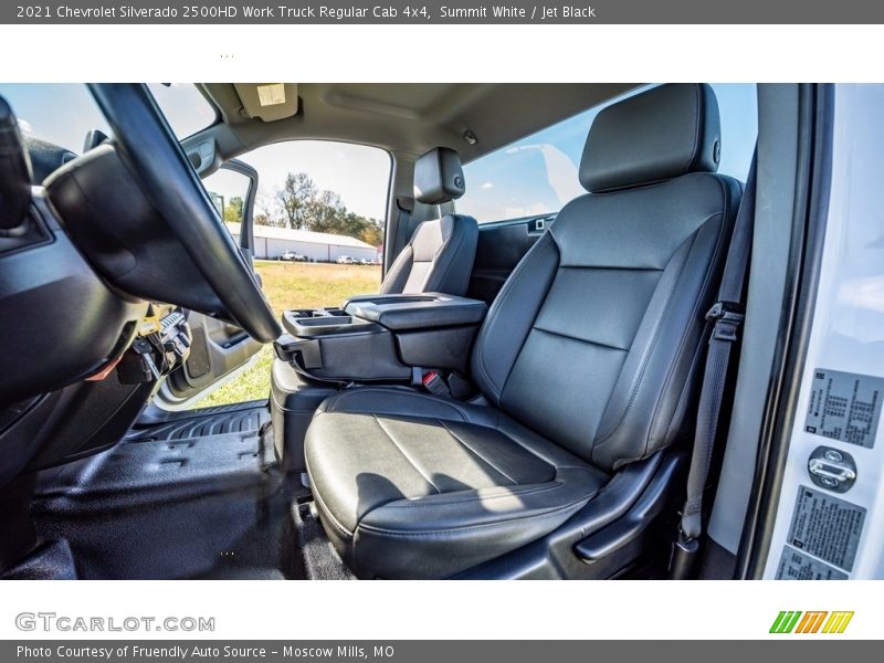 Summit White / Jet Black 2021 Chevrolet Silverado 2500HD Work Truck Regular Cab 4x4