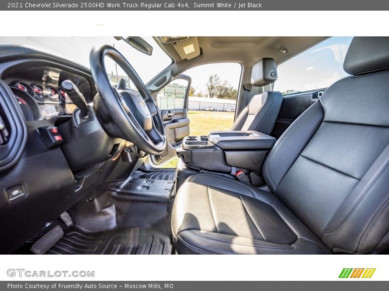 Summit White / Jet Black 2021 Chevrolet Silverado 2500HD Work Truck Regular Cab 4x4