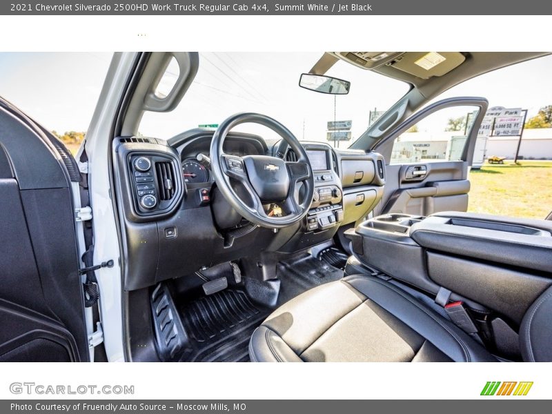 Summit White / Jet Black 2021 Chevrolet Silverado 2500HD Work Truck Regular Cab 4x4