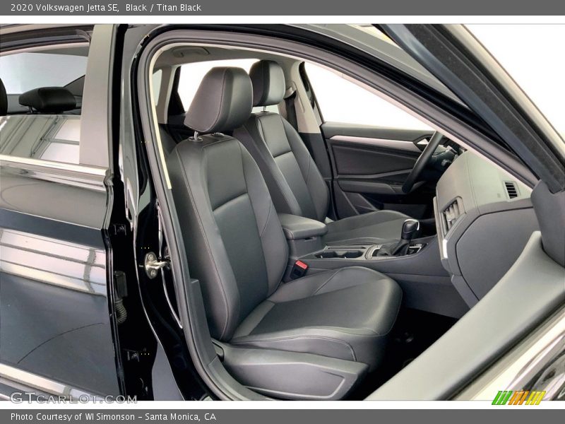  2020 Jetta SE Titan Black Interior