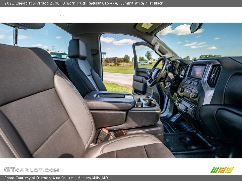 Summit White / Jet Black 2021 Chevrolet Silverado 2500HD Work Truck Regular Cab 4x4