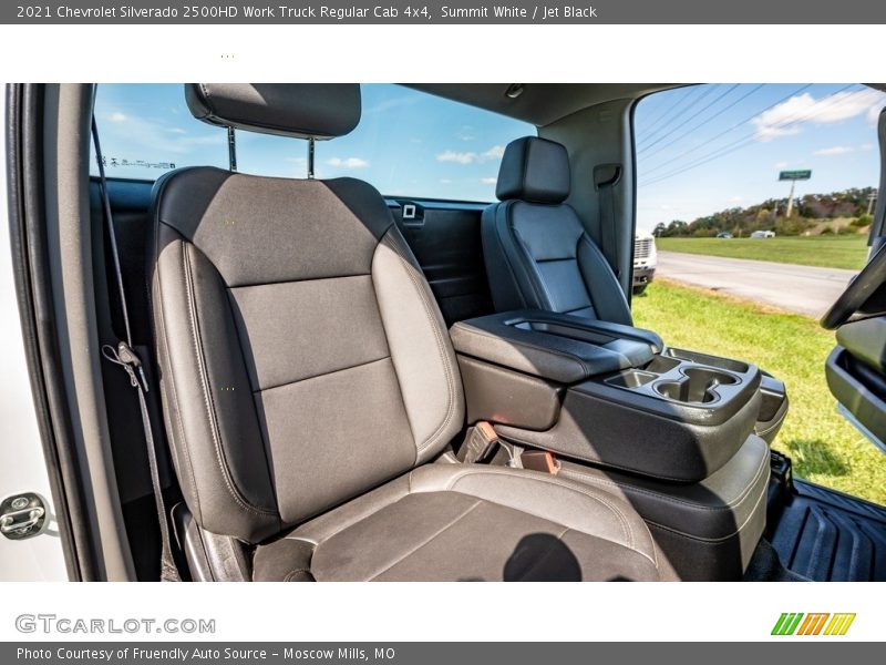 Summit White / Jet Black 2021 Chevrolet Silverado 2500HD Work Truck Regular Cab 4x4