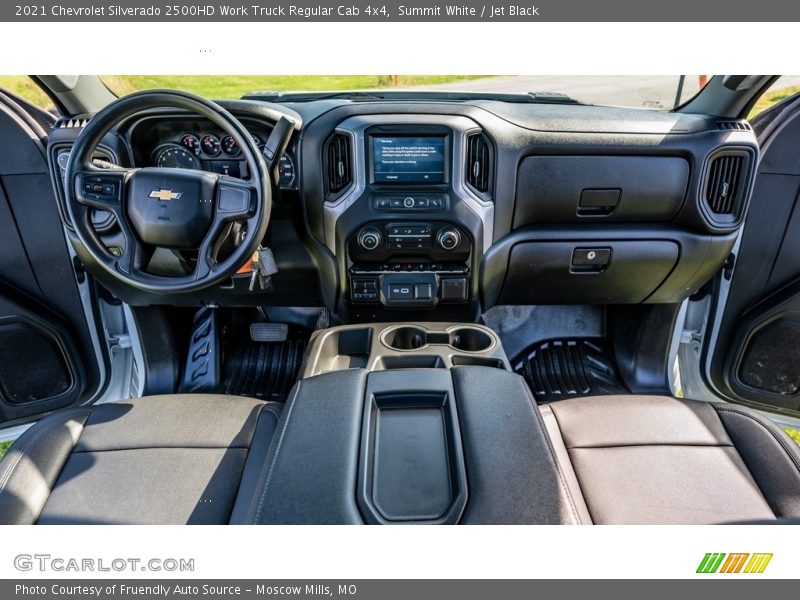 Dashboard of 2021 Silverado 2500HD Work Truck Regular Cab 4x4