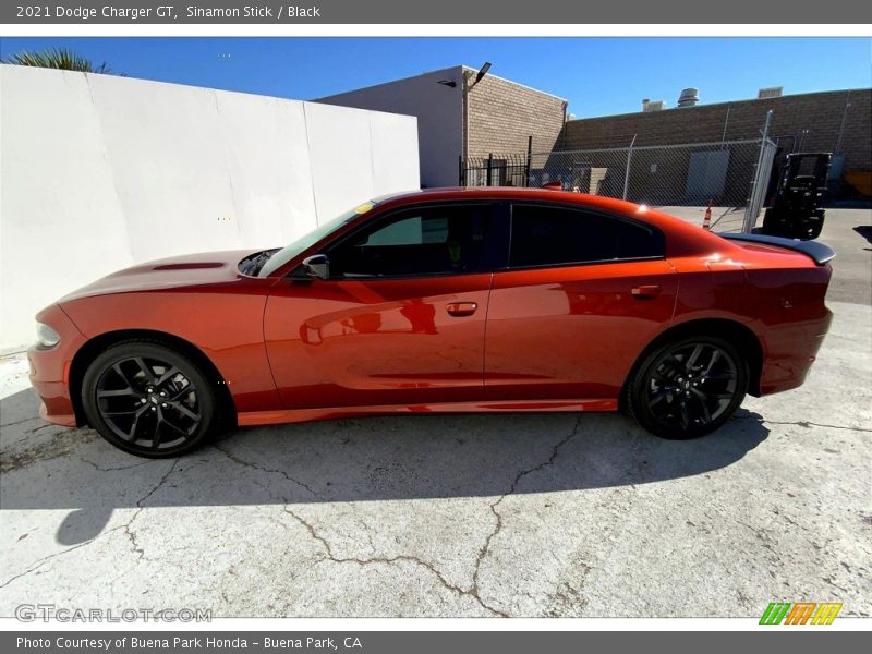 Sinamon Stick / Black 2021 Dodge Charger GT