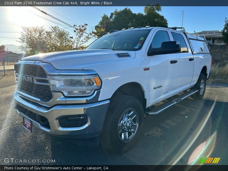 Bright White / Black 2019 Ram 3500 Tradesman Crew Cab 4x4
