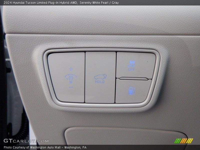 Serenity White Pearl / Gray 2024 Hyundai Tucson Limited Plug-In Hybrid AWD