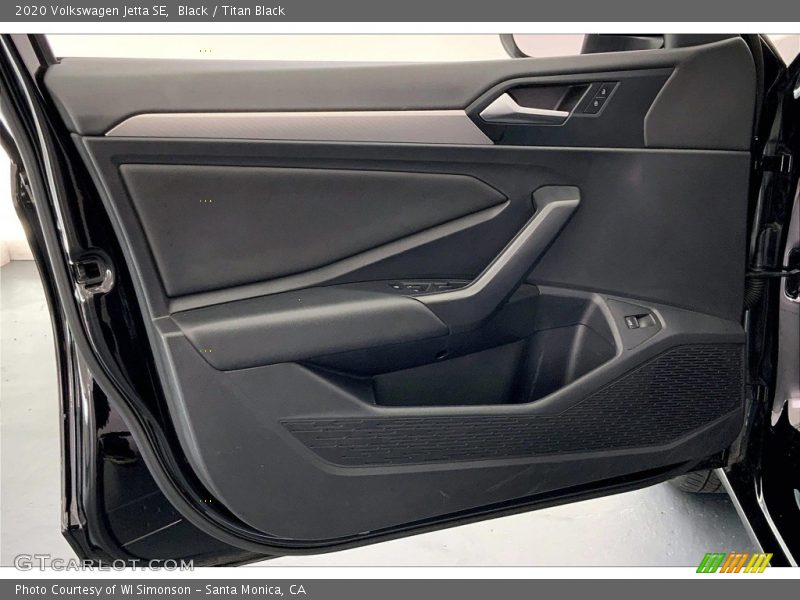 Door Panel of 2020 Jetta SE