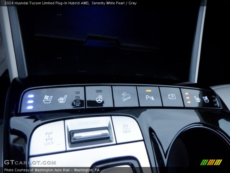Serenity White Pearl / Gray 2024 Hyundai Tucson Limited Plug-In Hybrid AWD