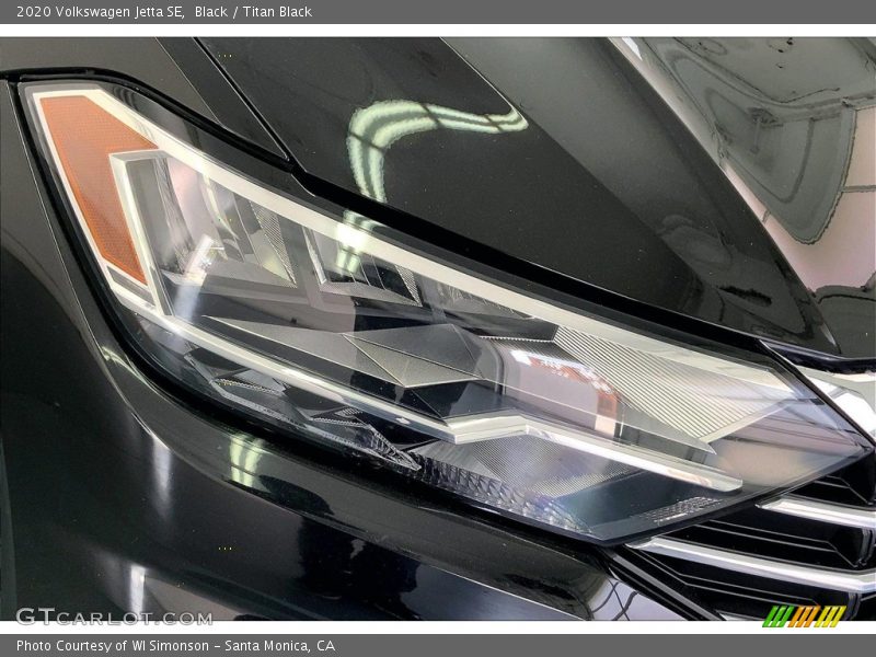 Black / Titan Black 2020 Volkswagen Jetta SE