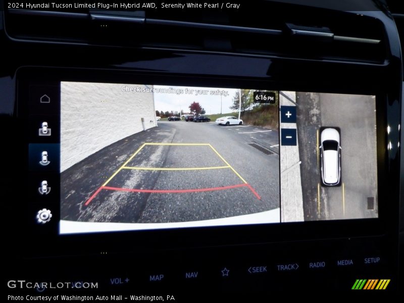 Serenity White Pearl / Gray 2024 Hyundai Tucson Limited Plug-In Hybrid AWD
