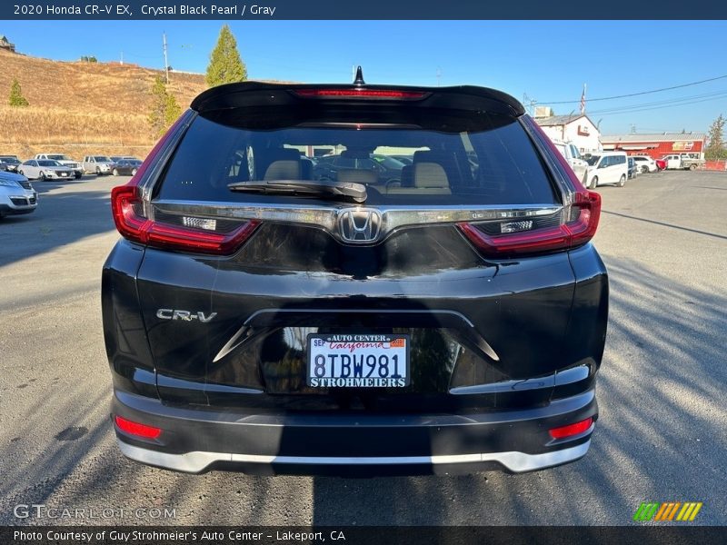 Crystal Black Pearl / Gray 2020 Honda CR-V EX