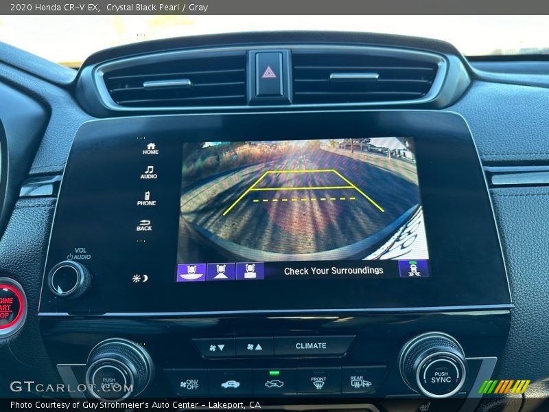 Crystal Black Pearl / Gray 2020 Honda CR-V EX