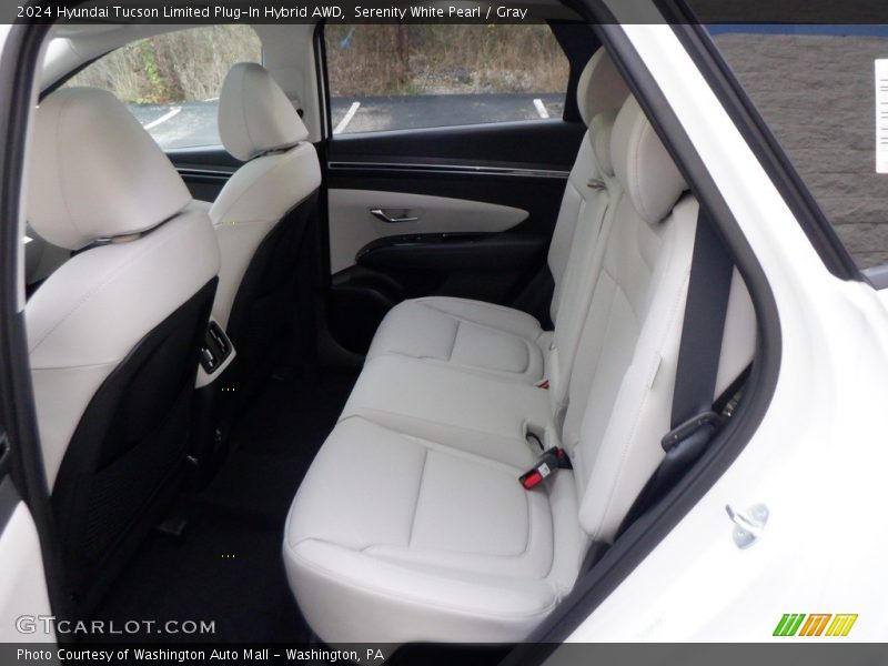 Serenity White Pearl / Gray 2024 Hyundai Tucson Limited Plug-In Hybrid AWD