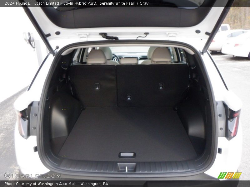 Serenity White Pearl / Gray 2024 Hyundai Tucson Limited Plug-In Hybrid AWD