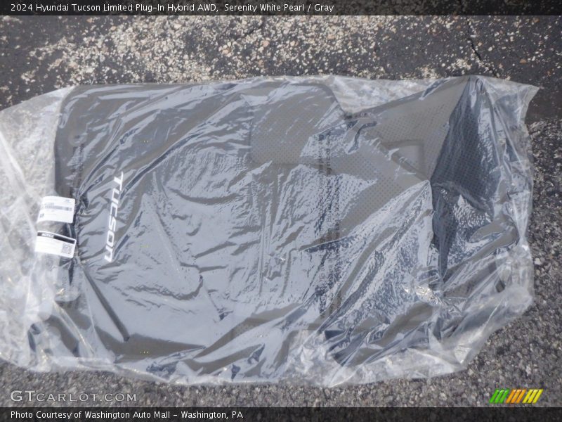 Serenity White Pearl / Gray 2024 Hyundai Tucson Limited Plug-In Hybrid AWD