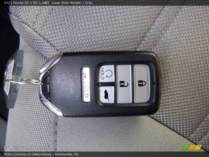 Keys of 2021 CR-V EX-L AWD