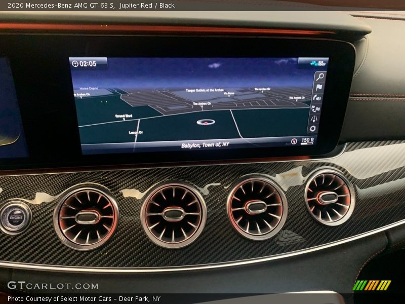 Navigation of 2020 AMG GT 63 S