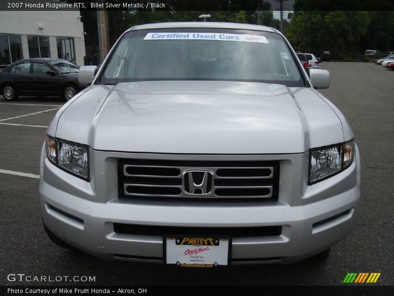 Billet Silver Metallic / Black 2007 Honda Ridgeline RTS