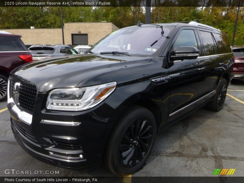 Infinite Black / Russet 2020 Lincoln Navigator Reserve 4x4
