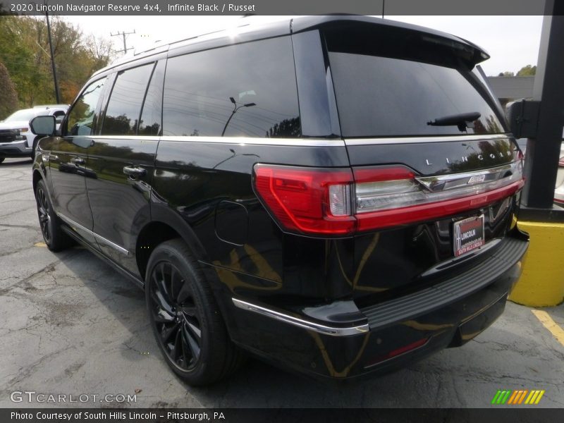 Infinite Black / Russet 2020 Lincoln Navigator Reserve 4x4