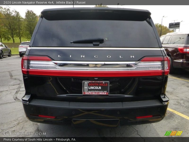 Infinite Black / Russet 2020 Lincoln Navigator Reserve 4x4