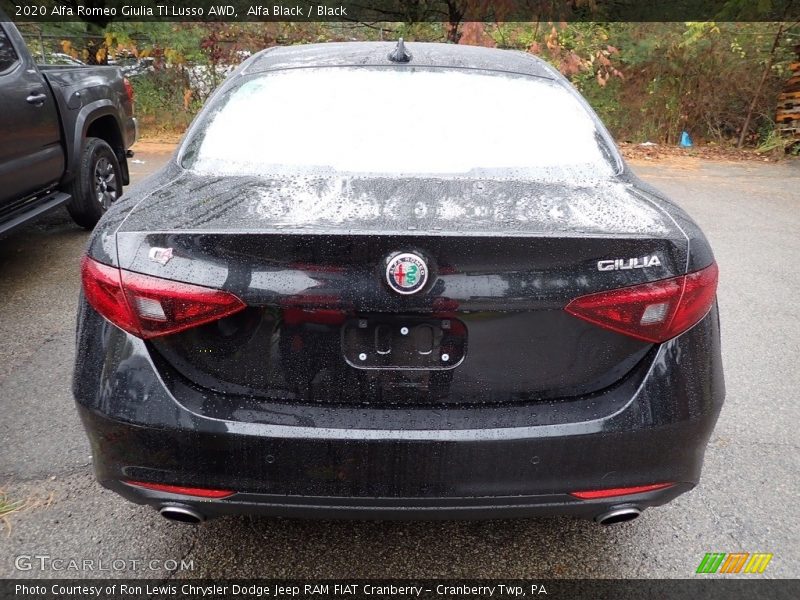 Alfa Black / Black 2020 Alfa Romeo Giulia TI Lusso AWD