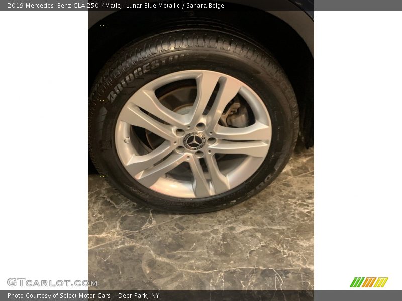 Lunar Blue Metallic / Sahara Beige 2019 Mercedes-Benz GLA 250 4Matic