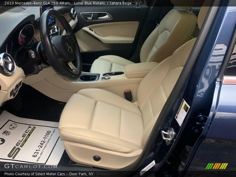 Lunar Blue Metallic / Sahara Beige 2019 Mercedes-Benz GLA 250 4Matic