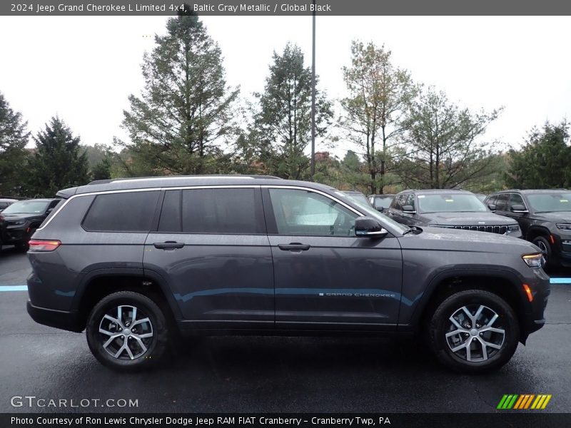 Baltic Gray Metallic / Global Black 2024 Jeep Grand Cherokee L Limited 4x4