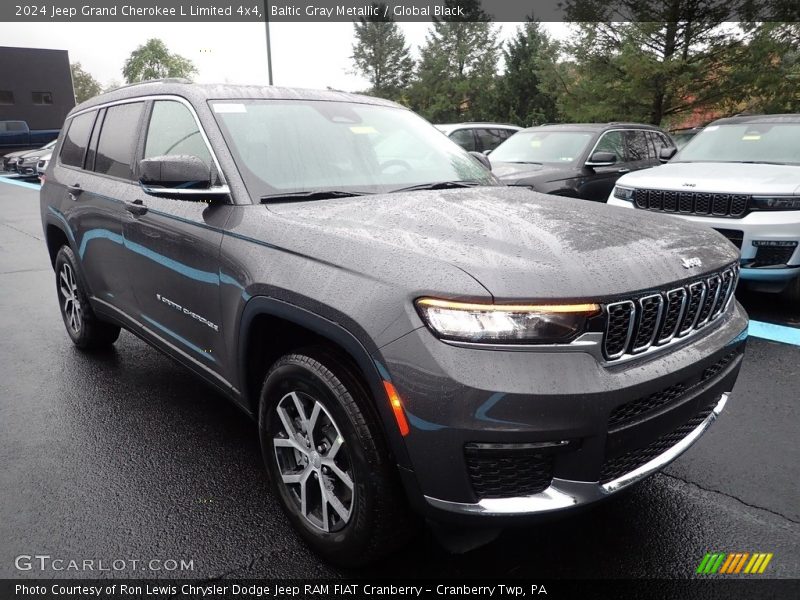 Baltic Gray Metallic / Global Black 2024 Jeep Grand Cherokee L Limited 4x4