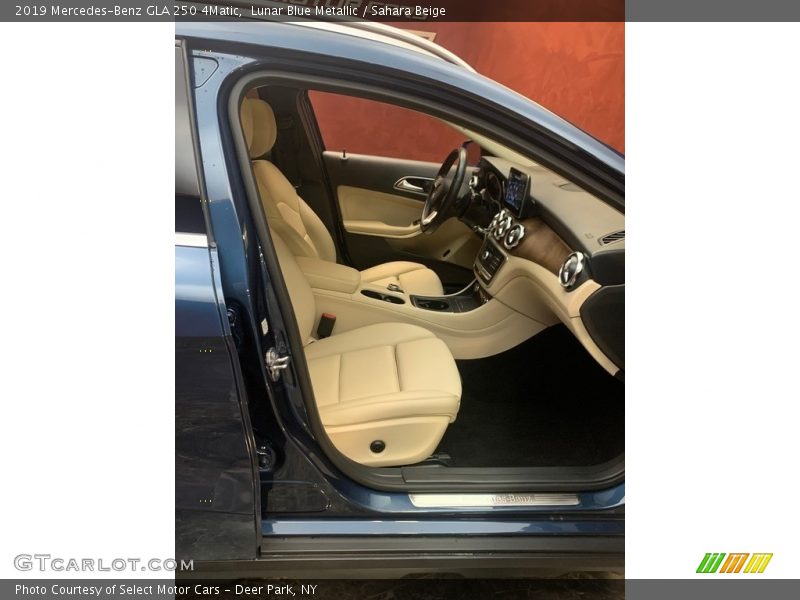 Lunar Blue Metallic / Sahara Beige 2019 Mercedes-Benz GLA 250 4Matic
