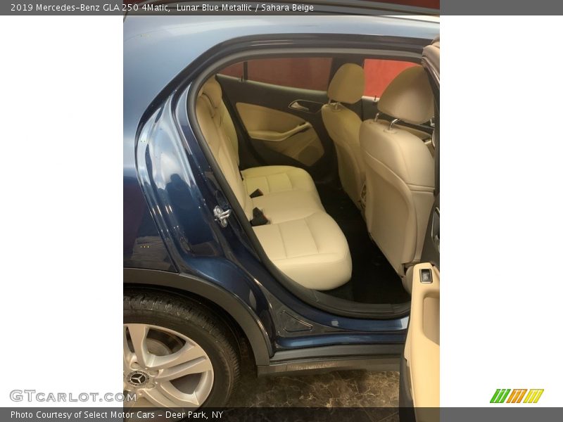 Lunar Blue Metallic / Sahara Beige 2019 Mercedes-Benz GLA 250 4Matic