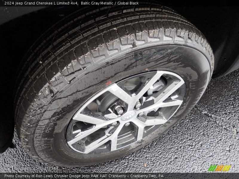 Baltic Gray Metallic / Global Black 2024 Jeep Grand Cherokee L Limited 4x4