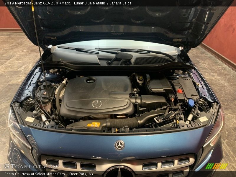 Lunar Blue Metallic / Sahara Beige 2019 Mercedes-Benz GLA 250 4Matic