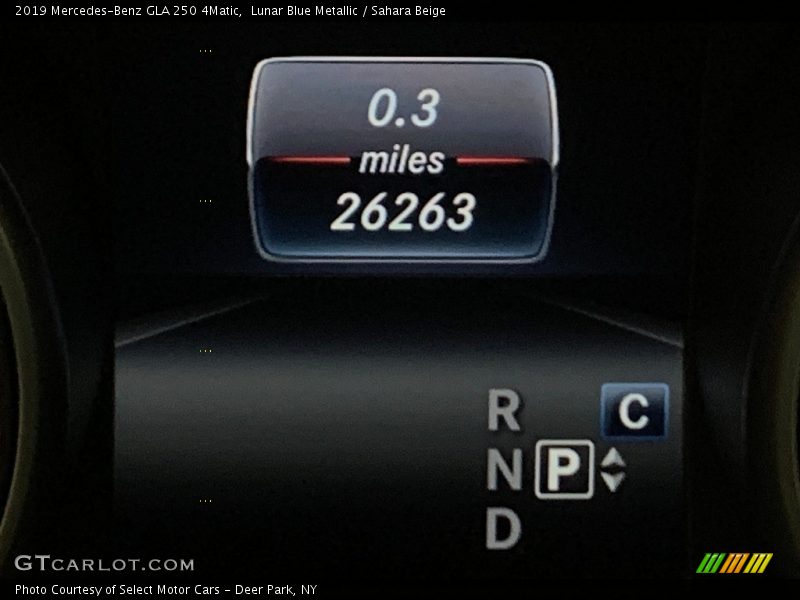 Lunar Blue Metallic / Sahara Beige 2019 Mercedes-Benz GLA 250 4Matic