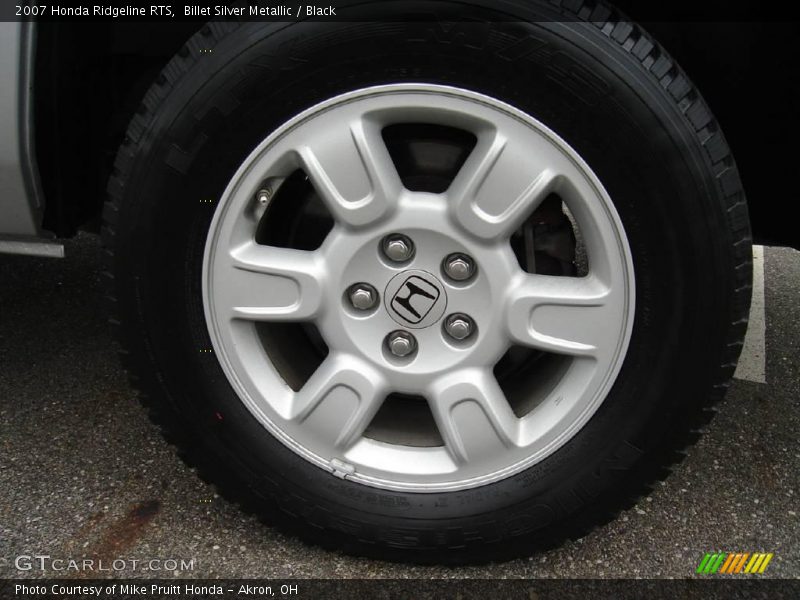 Billet Silver Metallic / Black 2007 Honda Ridgeline RTS