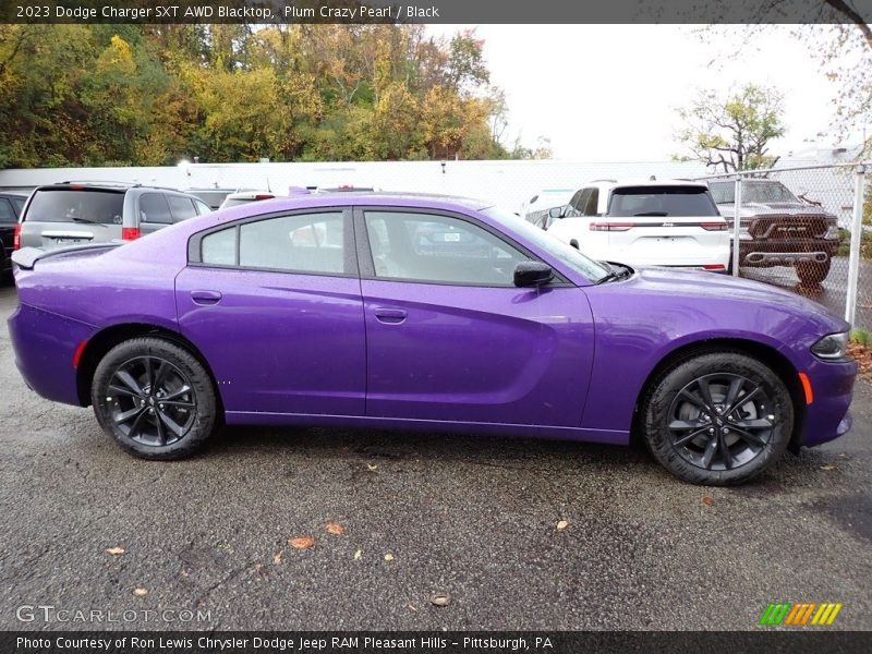  2023 Charger SXT AWD Blacktop Plum Crazy Pearl