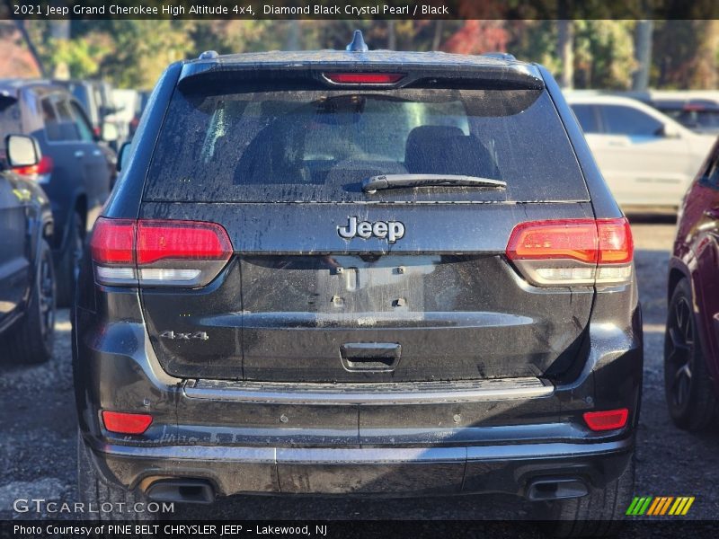 Diamond Black Crystal Pearl / Black 2021 Jeep Grand Cherokee High Altitude 4x4