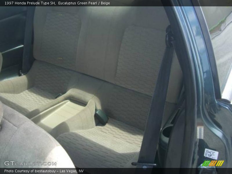 Eucalyptus Green Pearl / Beige 1997 Honda Prelude Type SH