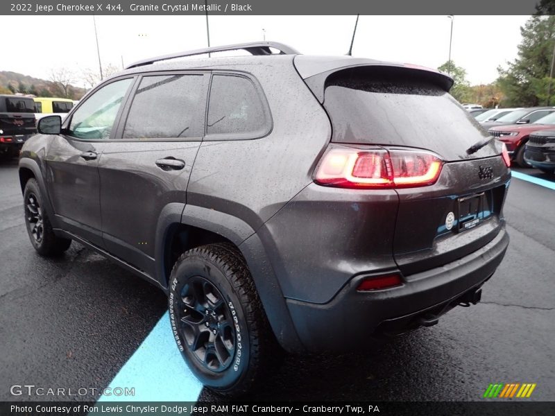  2022 Cherokee X 4x4 Granite Crystal Metallic