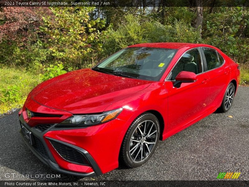  2021 Camry SE Nightshade Supersonic Red