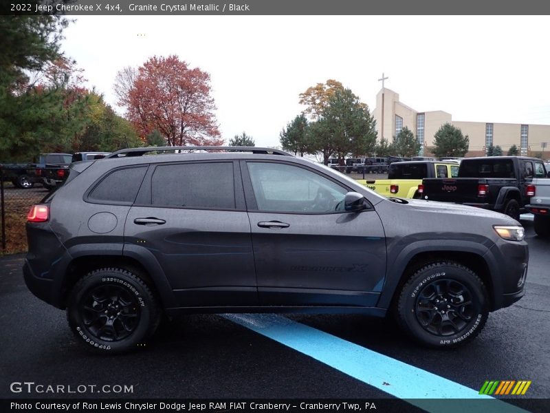  2022 Cherokee X 4x4 Granite Crystal Metallic