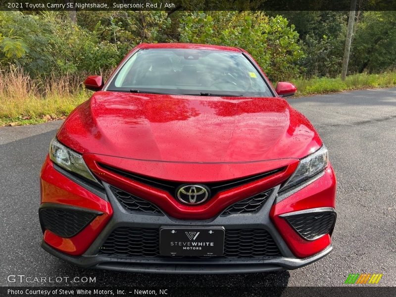  2021 Camry SE Nightshade Supersonic Red