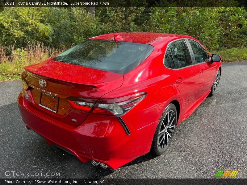  2021 Camry SE Nightshade Supersonic Red