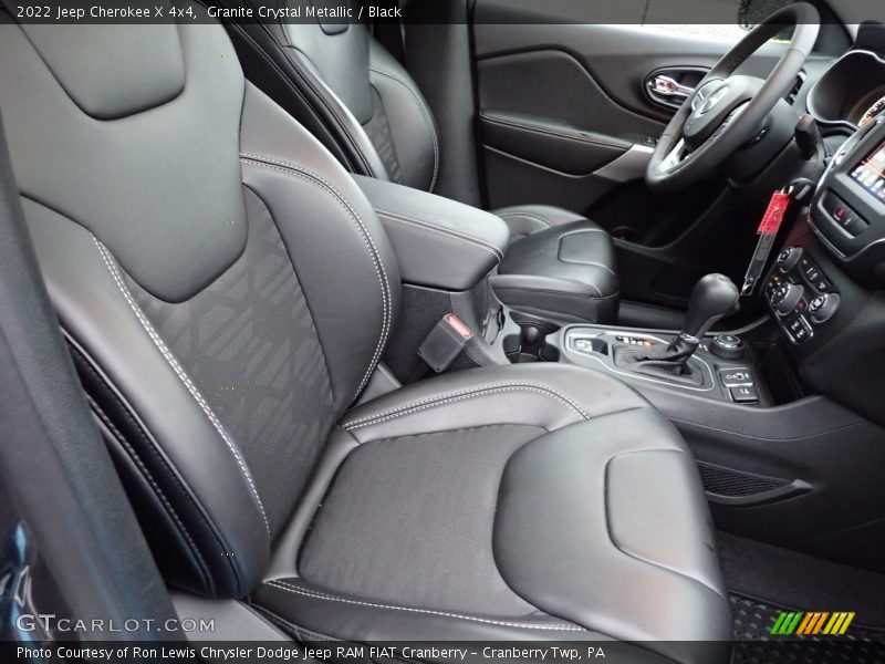 Front Seat of 2022 Cherokee X 4x4