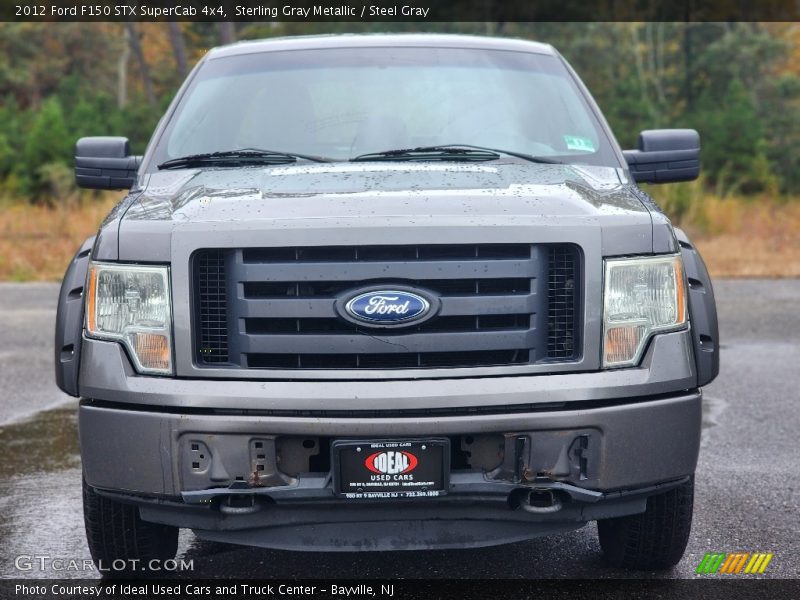 Sterling Gray Metallic / Steel Gray 2012 Ford F150 STX SuperCab 4x4